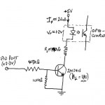 GPIO to OptoCoupler Circuit